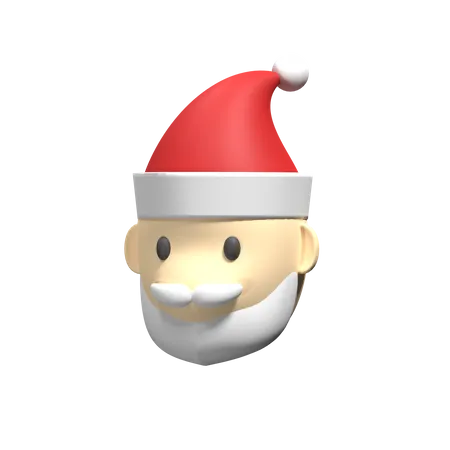 Weihnachtsmann  3D Icon