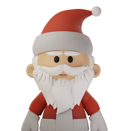 Weihnachtsmann  3D Icon