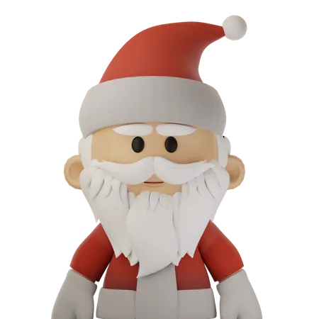 Weihnachtsmann  3D Icon