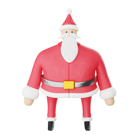 Weihnachtsmann  3D Icon