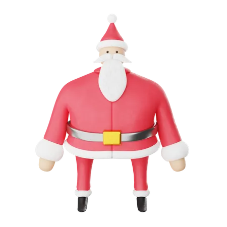 Weihnachtsmann  3D Icon