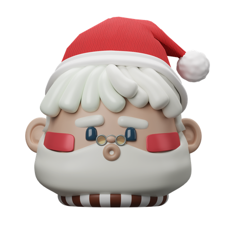 Weihnachtsmann  3D Icon