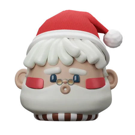 Weihnachtsmann  3D Icon