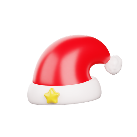 Weihnachtsmütze  3D Icon