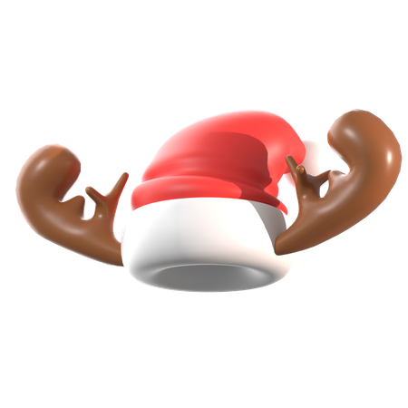 Weihnachtsmütze  3D Icon