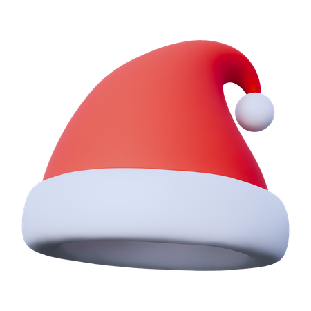 Weihnachtsmütze  3D Icon