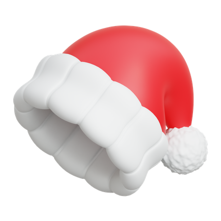 Weihnachtsmütze  3D Icon