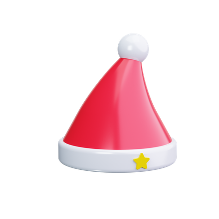 Weihnachtsmütze  3D Icon