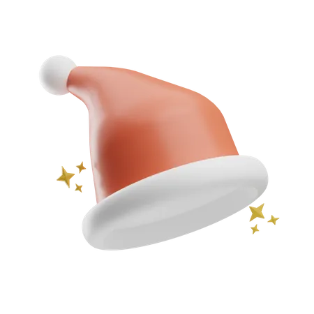 Weihnachtsmütze  3D Icon