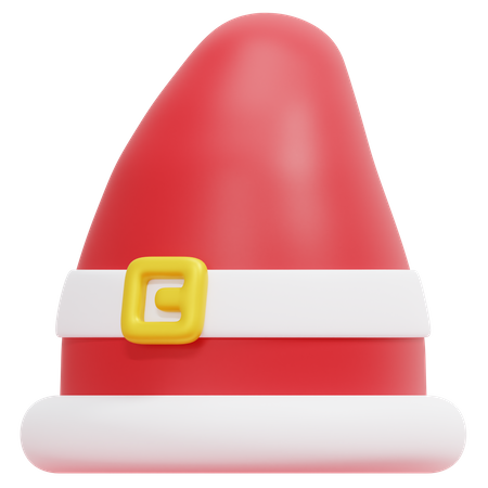 Weihnachtsmütze  3D Icon