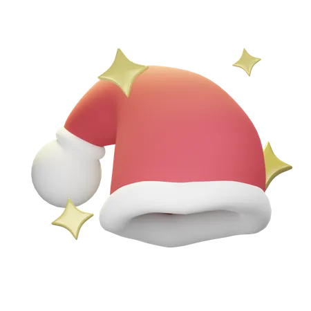 Weihnachtsmütze  3D Icon