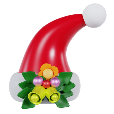 Weihnachtsmütze  3D Icon