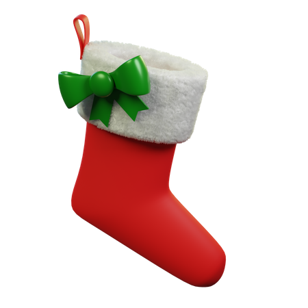 Weihnachtssocke  3D Icon