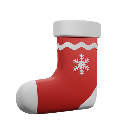 Weihnachtssocke  3D Icon