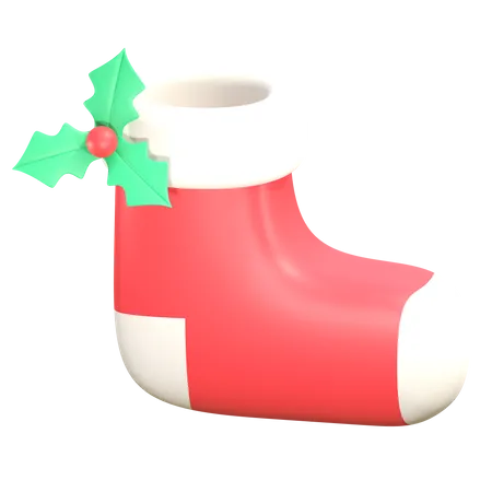 Weihnachtssocken  3D Icon