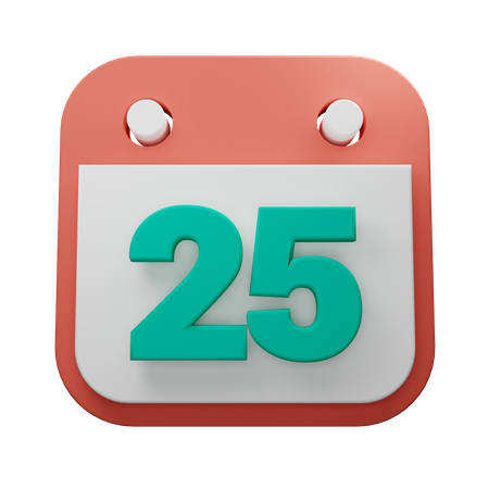 Weihnachtstag  3D Icon