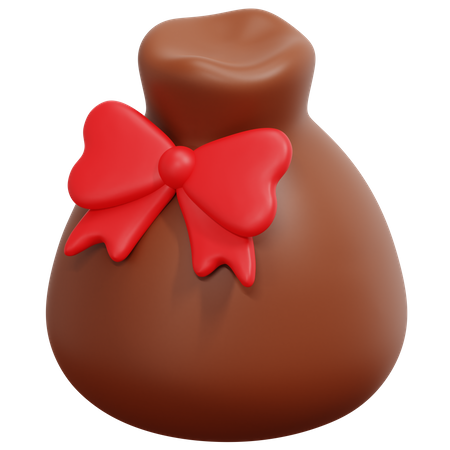 Weihnachtstasche  3D Icon