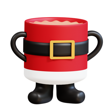 Weihnachtsbecher  3D Icon