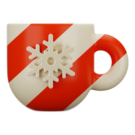 Weihnachtsbecher  3D Icon