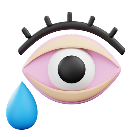 Weinen  3D Icon