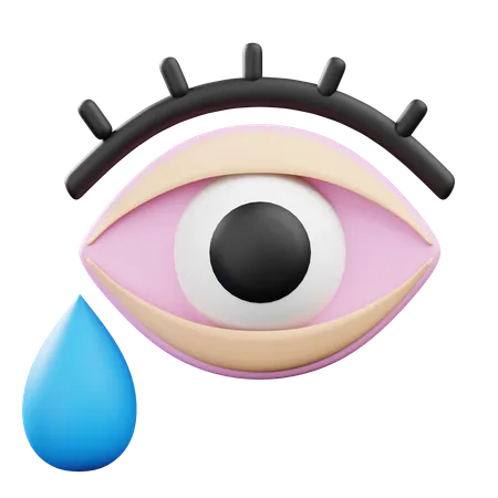 Weinen  3D Icon