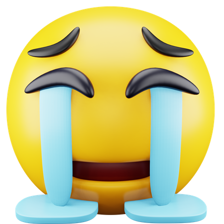 Weinen Emoji  3D Icon