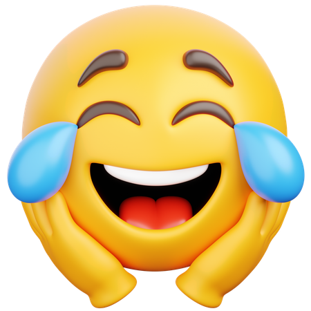 Weinen vor Lachen  3D Icon
