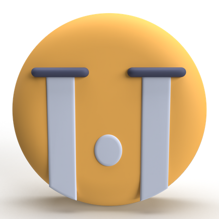 Weinender Emoji  3D Icon