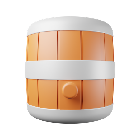Weintrommel  3D Icon