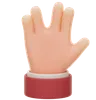 Weird Cross Hand Gesture