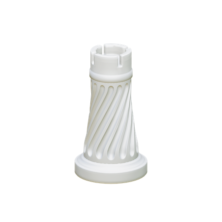 Weißer Turm  3D Icon