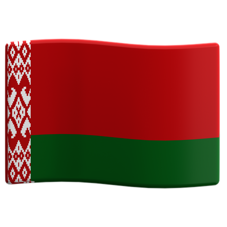 Weißrussland  3D Icon