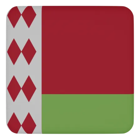 Weißrussland  3D Icon