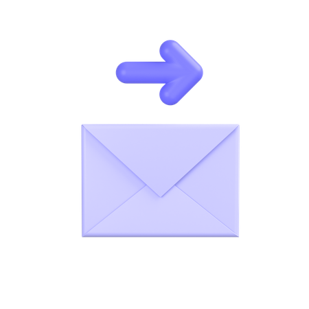 Email weiterleiten  3D Icon