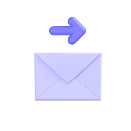 Email weiterleiten  3D Icon