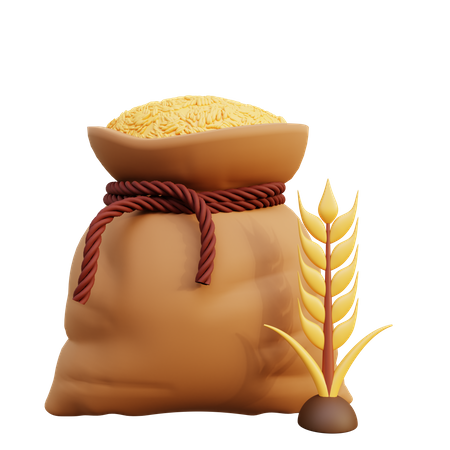 Weizensack  3D Icon