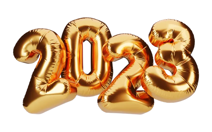Welcome In 2023 3D Illustration