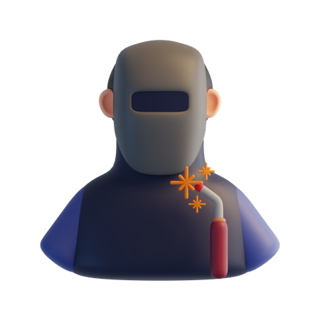 Welder  3D Icon