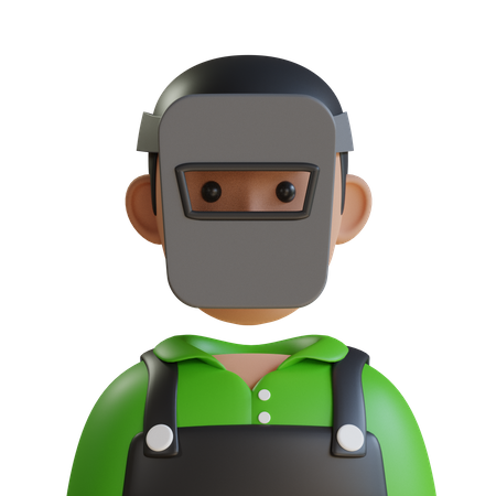 Welderman  3D Icon