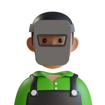 Welderman  3D Icon