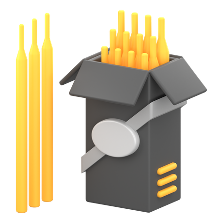 Welding Electrode  3D Icon