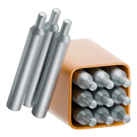 Welding Electrode  3D Icon