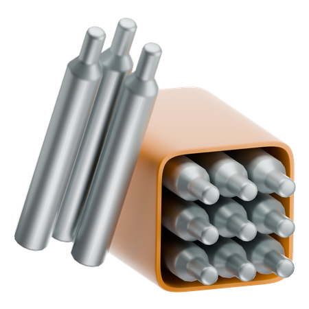 Welding Electrode  3D Icon