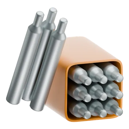 Welding Electrode  3D Icon