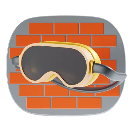 Welding Glasses 3 D Icon And Illustration 3D Icon