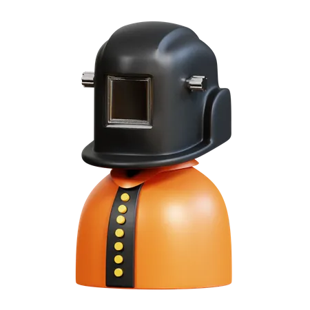 Welding Mask  3D Icon