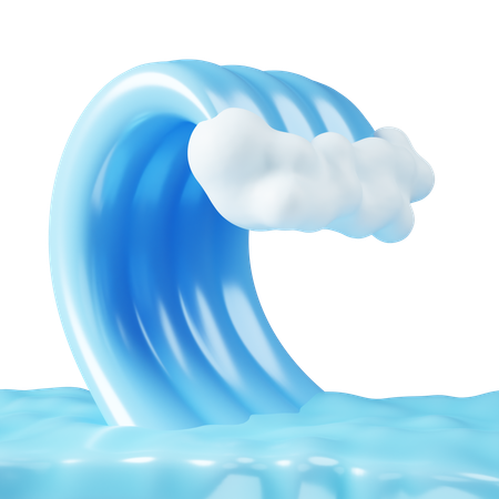 Welle  3D Icon