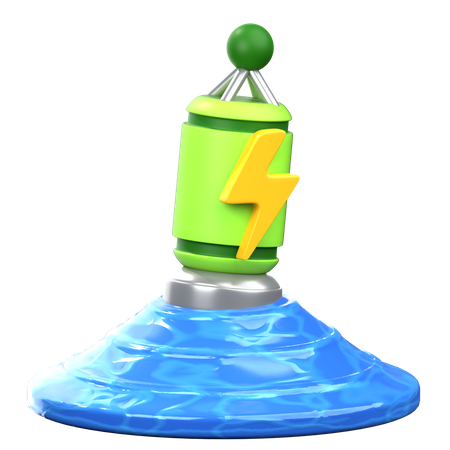 Wellenenergie  3D Icon