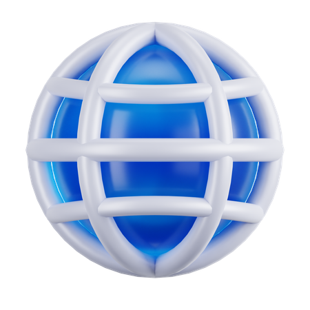 Welt  3D Icon