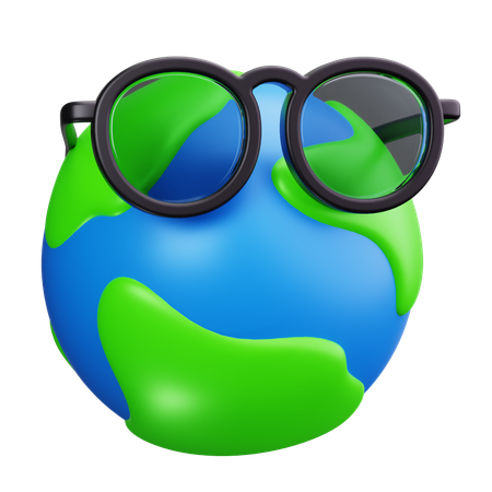 Welt  3D Icon